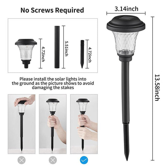 Solar Outdoor Lights Garden Decorative Lawn Light