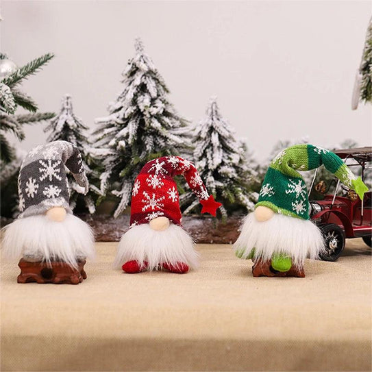 Christmas Doll Elf Gnome With Led Light