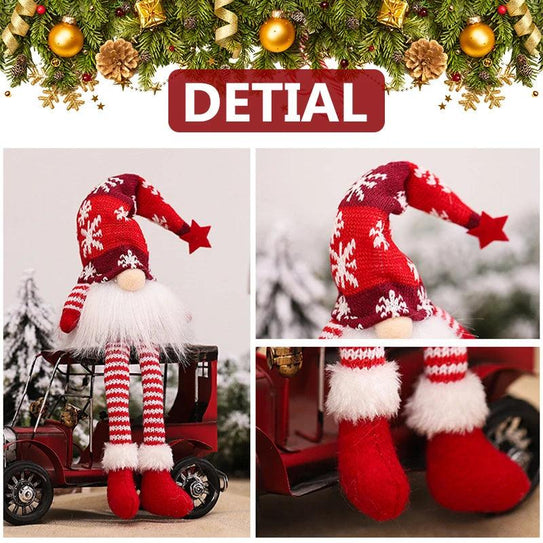Christmas Doll Elf Gnome With Led Light