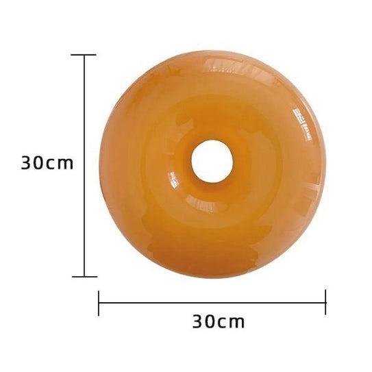 Donut French Decorative Wall Lamp Touch Dimming Light Luxury High-end Lamps Lanterns Art Style Bedside Lamp