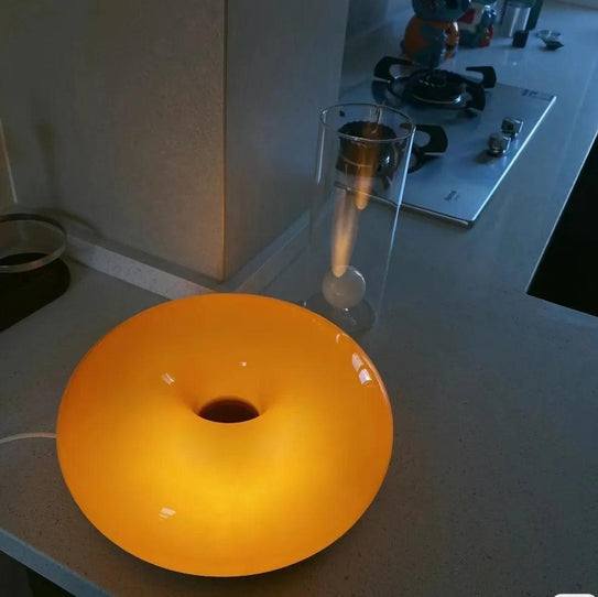 Donut French Decorative Wall Lamp Touch Dimming Light Luxury High-end Lamps Lanterns Art Style Bedside Lamp
