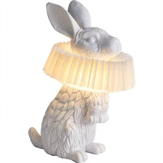 Decorative table lamp Nordic creative personality art rabbit decorated table lamp