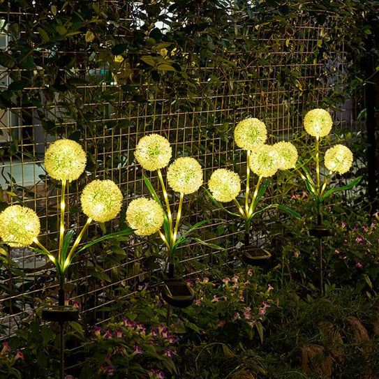 Outdoor Waterproof Led Solar Flower Light