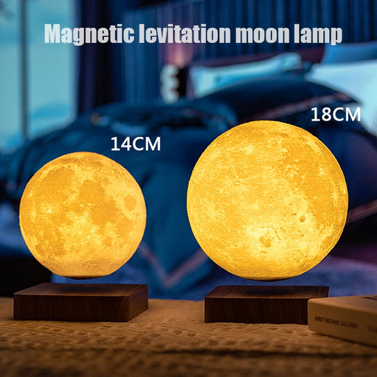 Suspension 3D Moon lamp Rotating Globe Bedside Lights