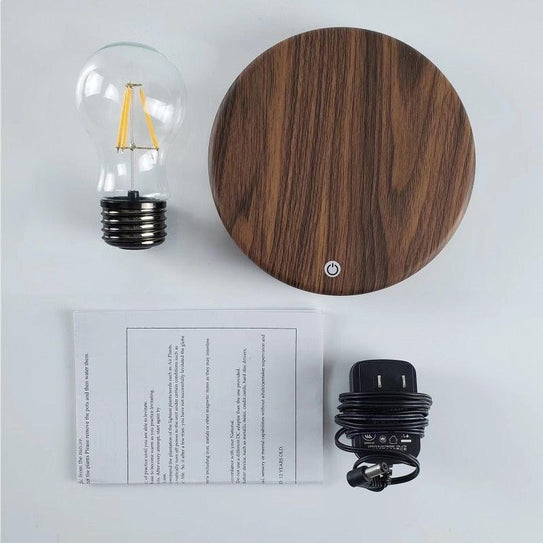 Magnetic Levitation Lamp Creativity Floating Glass LED Bulb