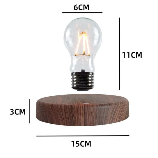 Magnetic Levitation Lamp Creativity Floating Glass LED Bulb