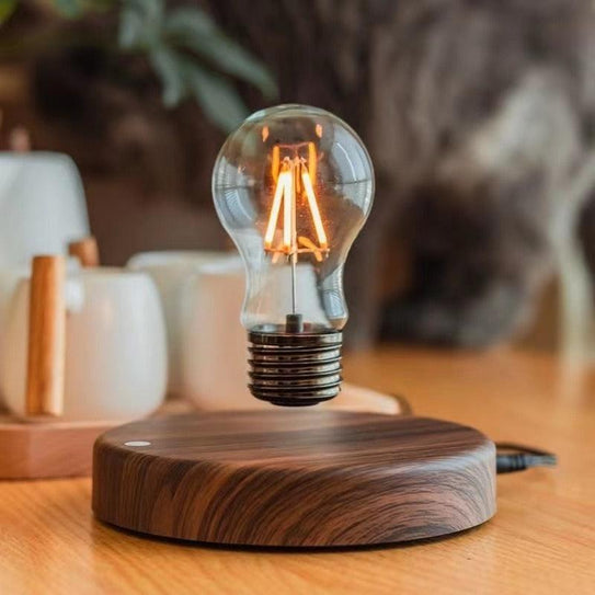 Magnetic Levitation Lamp Creativity Floating Glass LED Bulb