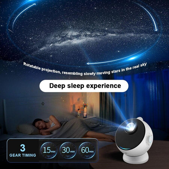 Galaxy Starry Projector with Bluetooth Speaker