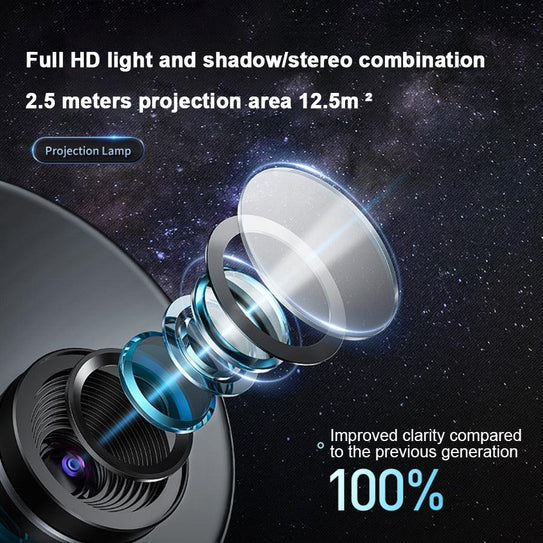 Galaxy Starry Projector with Bluetooth Speaker