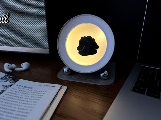 Wireless Magnetic Fluid Rhythm Audio Nightlight