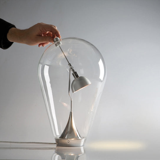 Nordic Glass Adjustable Blow Up Table Lamp