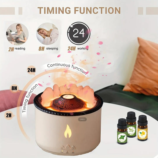 Volcanic Flame Aroma Diffuser