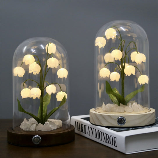 Modern LED Desk Lamp Creative Glass Table Lamp