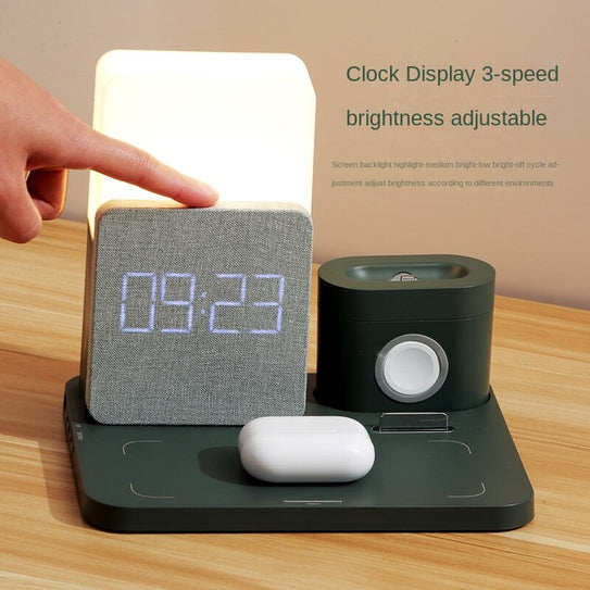 Wireless Charging Station 3 In 1 Lamp